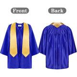Children's Academic Dress School Uniforms for Children Kids 2021 Preschool Kindergarten Graduation Gown Shawl Tassel Cap Set