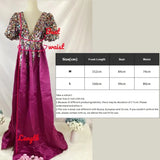Sexy Sequins Dress Woman V-neck Banque Fashion Gothic Split Long Skirts Party Clothes Ball Gown Dresses For Women
