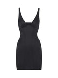LW Sexy Mini Dress Plus Size Adjustable Strap Bodycon Cami Dress Club Party Dresses Female Camisole Black Sheath Sundress