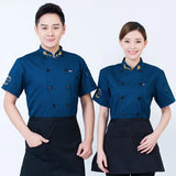 Long-Sleeved Waiter Uniforms for Professional Restaurant Staff Classic and Comfortable Chef Uniforms
