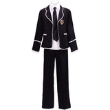 Student Long Sleeve Chorus School Uniform Junior High School Boys and Students Students Japan and South Korea JK Uniform Set